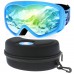 Picador Ski Goggles Over The Glasses With Anti-Fog UV400 Protection Lens For Youth And Kids